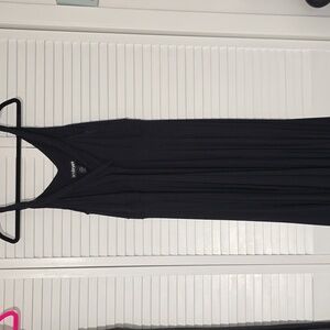 COPY - Lane Bryant Black V-Neck Maxi Sundress